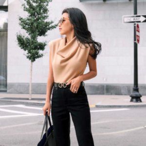 Express Drape Neck Sweater